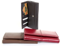 Genuine leather ladies wallet