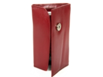 Genuine Leather Ladies Check Book Wallet