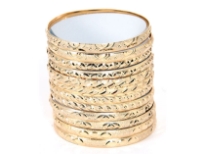 Brass Bangles<br> 6 Design Mix