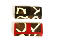 Designer Inspired Graffe Print PU Check Book Wallet