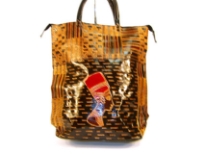 Hand Painted Genuine Leather Handbag