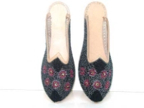 Hand Beaded Ladies shoes - Sol