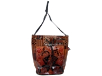 Hand Painted Genuine Leather Bag