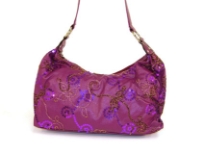 Sequined & Embroidered PU Special Occasion Handbag