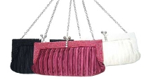 Hand Beaded Metal Frame Evening bag