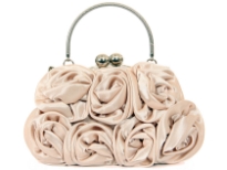 Rose Flower Evening Bag