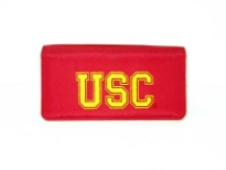 Nylon Collegiate Licensed Wallet. Made from faux leather. 