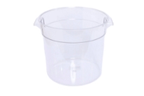 PC Round Storage Container - 6 Quarts