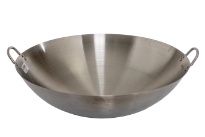 Carbon Steel 23.75 x 6.75 inches wok