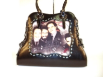 Canvas/PU picture Bag