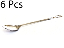 18-Inch Basting Spoon with Stainless Steel Handle, is a necessary item for any kitchen. Due to its 18-8 stainless steel construction the handle is extremely durable. This basting spoon has a holed end for hanging.