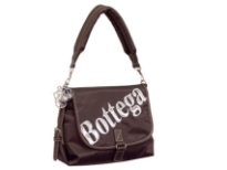 Designer Inspired shoulder bag has a metallic logo detail, s detachable single strap, and flap with a magnetic closure. Made of Nylon material.