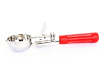 Stainless Steel 1.33 Oz. Red Disher Thumb. Made in India.Weight: 110 gms.Length: 8 inches