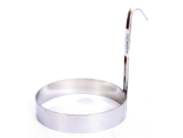 Stainless Steel 5 inches egg ring round. Made in India