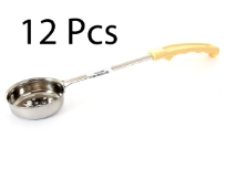 Stainless Steel 3 Oz. Food Portioner, Perforated, Ivory.Thickness: 0.9 mm Weight: 90 gms Length: 13 inches