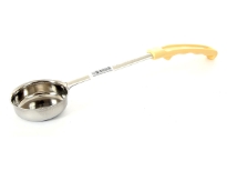 Stainless Steel 3 Oz. Food Portioner, Plain, Ivory. Thickness: 0.9 mm Weight: 92 gms. Length: 13 inches.