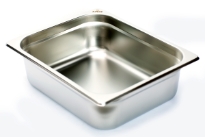Stainless Steel 1/2 x 4" 25 Gauge Food Pan
NSF
