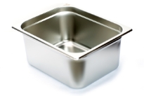 Stainless Steel 1/2 x 6" x 25 Gauge Food Pan
NSF