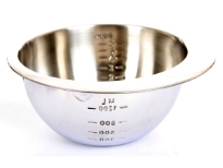Stainless steel measuring bowl 6 cups 1200 ml