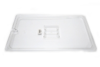 Clear Polycarbonate Full size solid food pan cover. NSF
