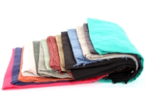 Assorted colors cotton scarf<br> sold per dozen