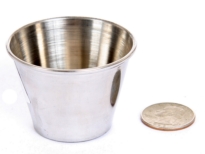 Stainless Steel Sauce Cup - 12 Pcs Pack. Made in India - Ramekin