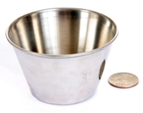 Stainless Steel Sauce Cup - 12 Pcs Pack. Made in India. - Ramekin