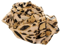 This abstract print 100% polyester scarf can be matched with all kinds of outfits - casual jeans or a formal night out. Its big size makes it to be used in multiple ways. Imported. Hand wash.