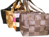 Designer Inspired Poly Weave Handbag