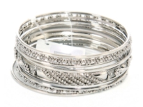 Metal Bangles (9 pieces set)