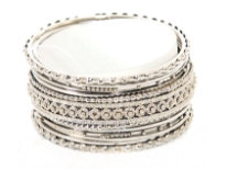 Metal Bangles (13 pieces set)