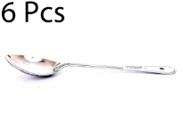 11-Inch Solid Basting Spoon with Stainless Steel Handle, is a necessary item for any kitchen. Due to its 18-8 stainless steel construction the handle is extremely durable. The basting spoon has a holed end for hanging.