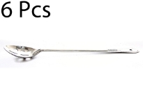 15-Inch Basting Spoon with Stainless Steel Handle, is a necessary item for any kitchen. Due to its 18-8 stainless steel construction the handle is extremely durable. This basting spoon has a holed end for hanging.