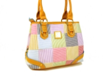 Designer Inspired "Peace Sign" patch handbag