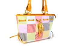 Designer Inspired Peace Sign Patch Handbag