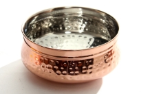 Stainless Steel Copper Plated Moracan Dish