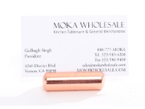 Copper Polished Stainless Steel Card Display