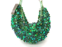 Hand Beaded Sequin Evening bag