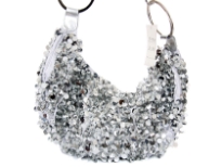 Hand Beaded Sequin Evening Bag