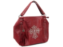 PVC Cross Bag. Top zipper closing. Center Divider and side zipper pocket.