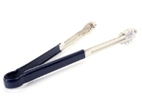 Stainless steel 16 inches utility tong with PVC handle(Blue). <br> Color-coded handle prevents cross-contamination.<br> Thickness: 0.9 mm  <br> mmWeight: 200 gms