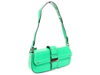 Crocodile embossed cross body bag