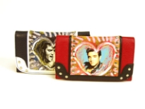 PVC Elvis Presley check book wallet