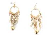 Yellow and Golden earrings.