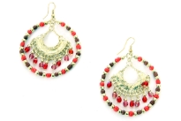 Multi color earrings