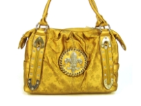 Fleur De Liz Licensed PVC Handbag