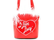 I Love Lucy Bucket Bag. Magnetic Button closure and Double Handle.