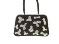 Hand Beaded Fabric Bag