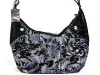 Printed Metal Mesh Handbag