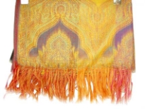 100% pure wool Jamawar shawl